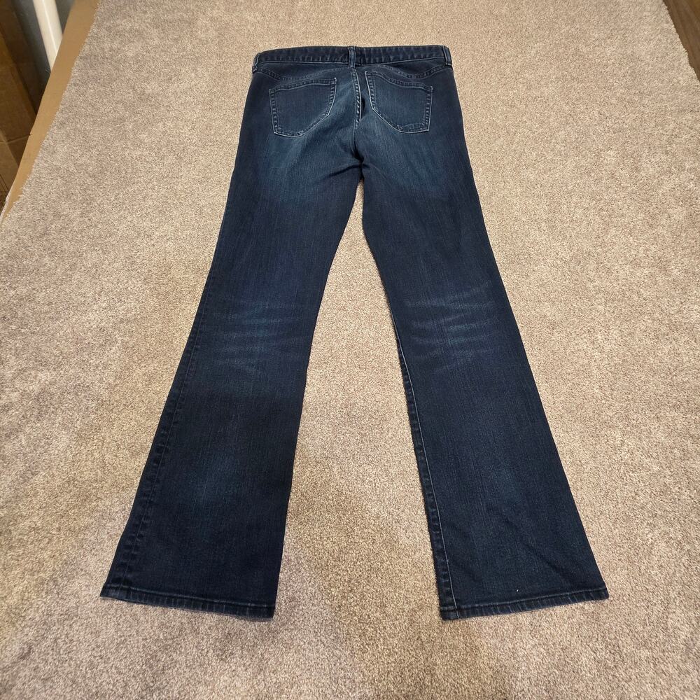 y2k 00s indie streetwear Gap Perfect Bootcut Jeans 29S dark wash indigo mid rise